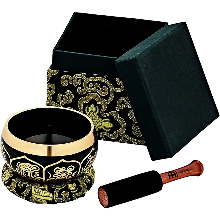 MEINL Sonic Energy Ornamental Series Singing Bowl With Mallet, Cushion Ring & Display Box, 3.9\