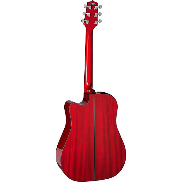 G Series GD30CE Dreadnought Cutaway Acoustic Electric Guitar Wine Red