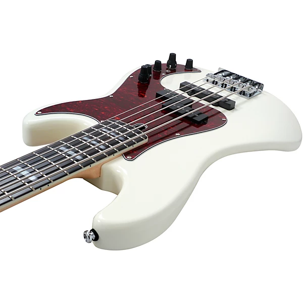 Marcus Miller P7 Alder 5 String Bass Antique White