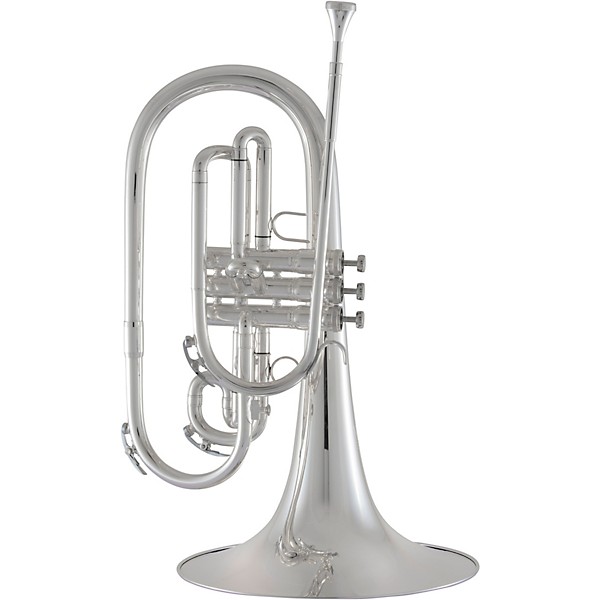 KMH611 Ultimate Series F Marching French Horn Silver plated