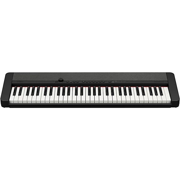 Casiotone CT S1 61 Key Portable Keyboard Essentials Bundle Black