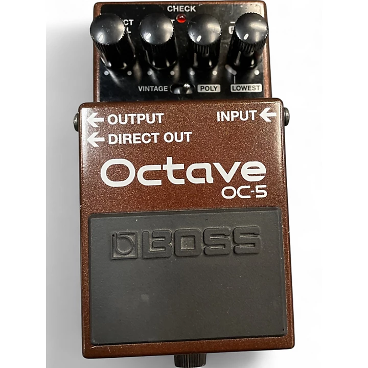 Used BOSS OC5 Effect Pedal