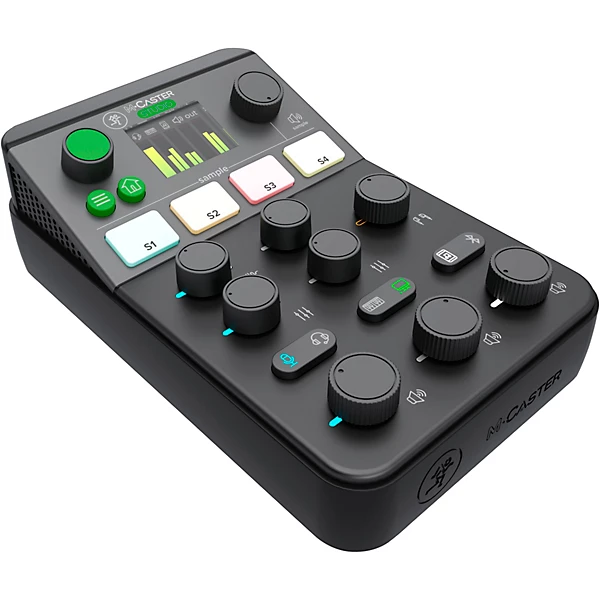 Mackie MCaster Studio Live Streaming Mixer Level 1 Black L97333004001000.gc