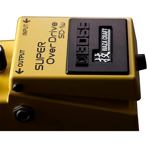 BOSS SD 1W Super Overdrive Waza Craft Guitar Effects Pedal