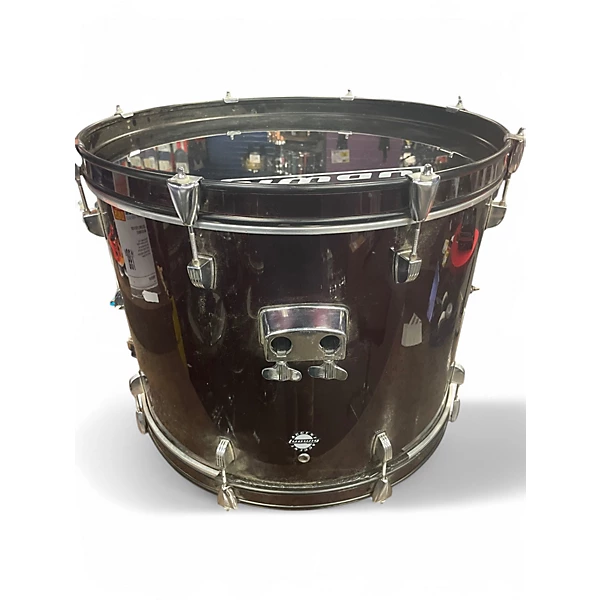 Used Ludwig 5 Piece Accent Wine Red Drum Kit