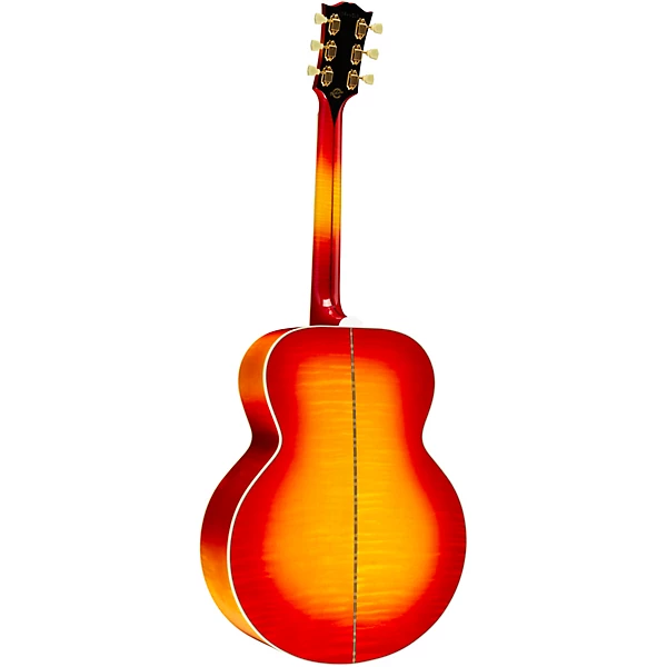 Johnny Cash SJ 200 Signature Limited Edition Acoustic Electric Guitar Vintage Cherry Sunburst