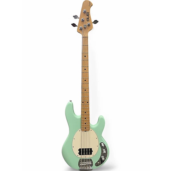 Sterling by Music Man Used Sterling by Music Man Sub 4 Seafoam Green Electric Bass Guitar