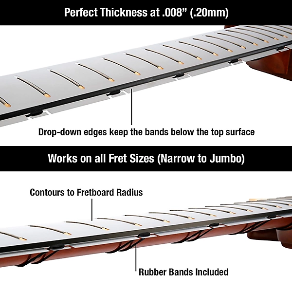 Fret Shield Fretboard Protector Guard for Gibson Electric Guitar Fret Scale