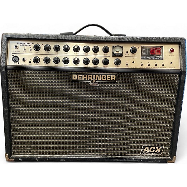 Used Behringer ACX1000 Acoustic Guitar Combo Amp