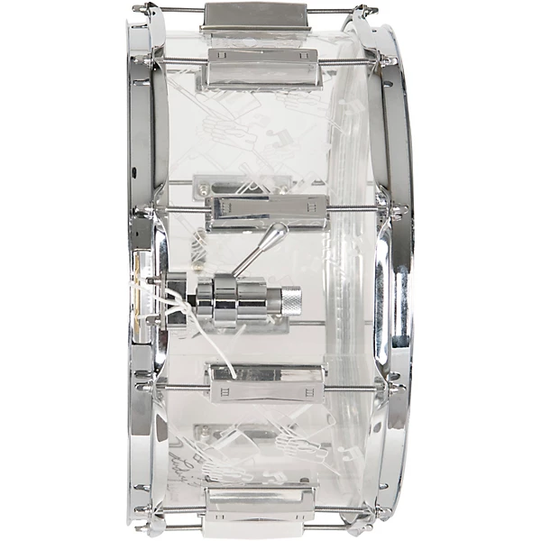 WFLIII Drums Top Hat and Cane Collector's Acrylic Snare Drum With Chrome Hardware 14 x 6.5 in.