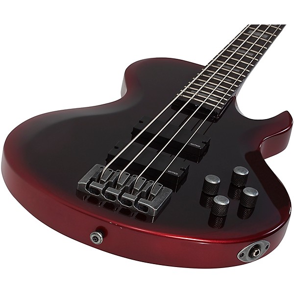 Nadja Peulen NP 4 4 String Electric Bass Red Syren