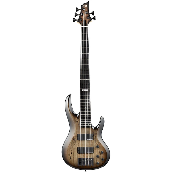 ESP E II BTL 5 Electric Bass Transparent Black Sunburst