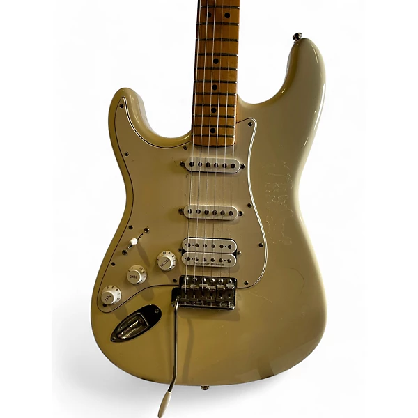 Used Fender Jimi Hendrix Artist Series Tribute Stratocaster Olympic White Solid Body Electric Guitar