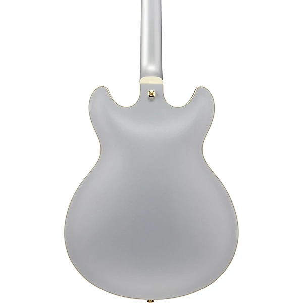 Artcore AS73G Semi Hollow Electric Guitar Moonstone Silver Flat