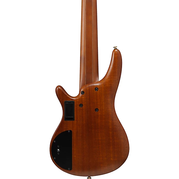 Ibanez Prestige SR5506 6 String Electric Bass Guitar Mocha Flat