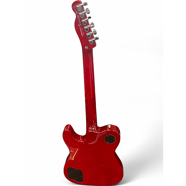 Used Fender JA90 Jim Adkins Thinline Telecaster Cherry Hollow Body Electric Guitar