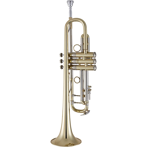 190 Stradivarius 72 Bell Vindabona Dual Bore Series Unlacquered Professional Bb Trumpet Unlacquered