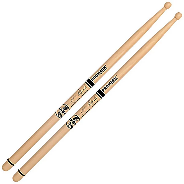 BYOS Hickory Oval Wood Tip Drum Sticks