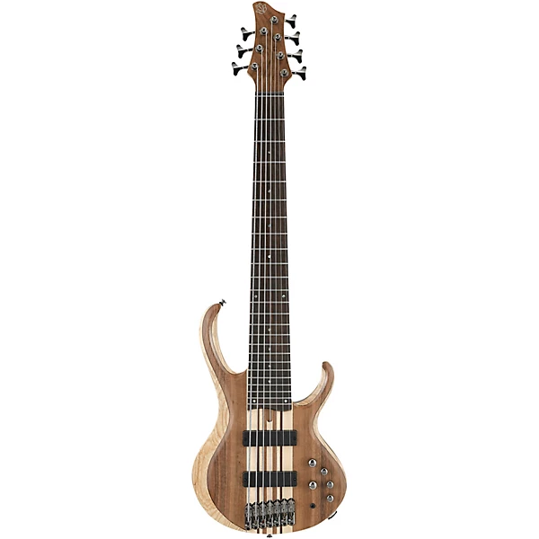 BTB747 7 String Electric Bass Guitar Low Gloss Natural