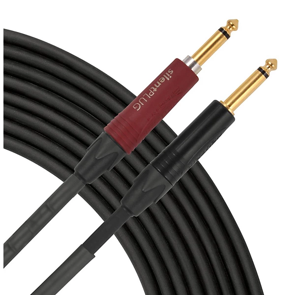 Elite Instrument Cable with Silent Jack 20 ft Black