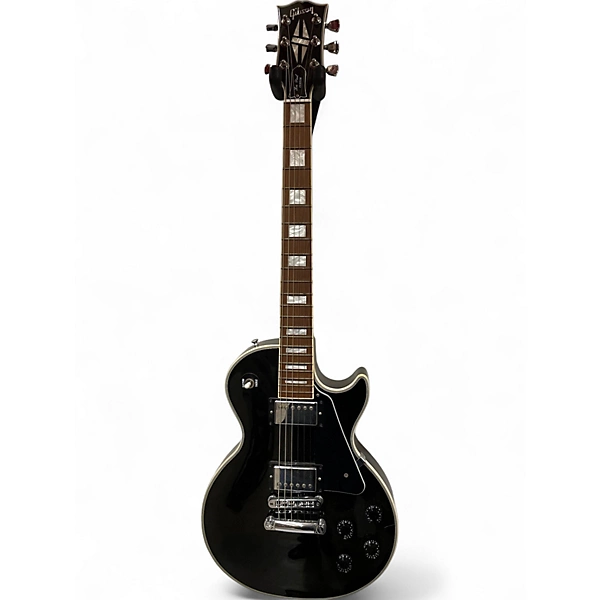 Gibson Used Gibson Les Paul Classic Custom Black Solid Body Electric Guitar