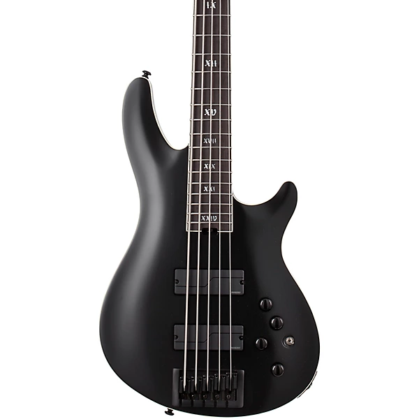 SLS Elite 5 Evil Twin 5 String Electric Bass Satin Black