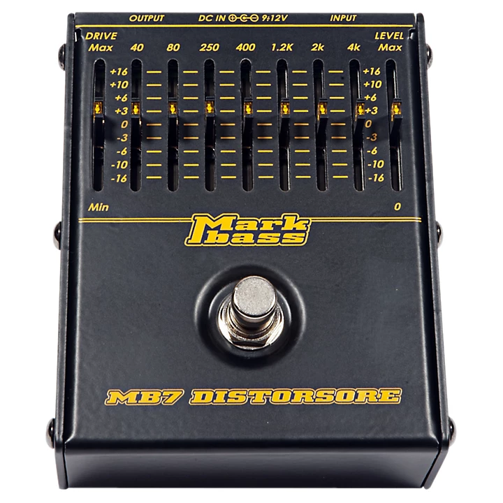 MB7 Distorsore Bass Distortion Effects Pedal