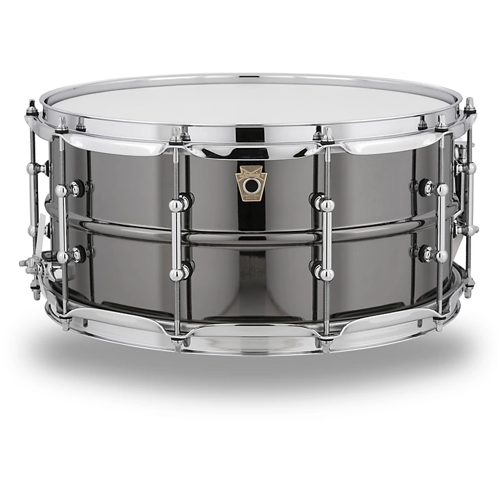Black Beauty Snare Drum with Tube Lugs