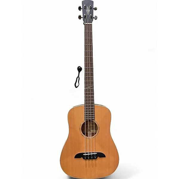 Alvarez Used Alvarez MSB1 Natural Acoustic Bass Guitar