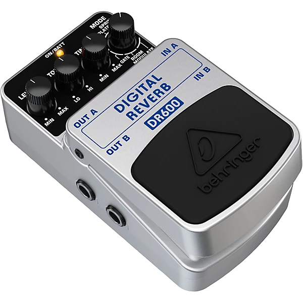 Behringer DR600 Digital Stereo Reverb Guitar Effects Pedal Level 1 H85878004000000.gc