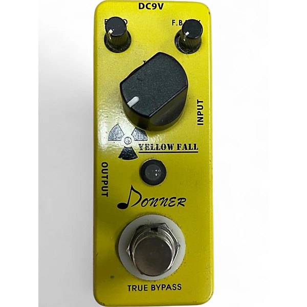 Used Donner YELLOW FALL Effect Pedal