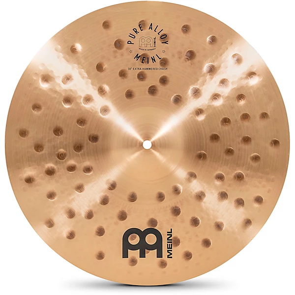 MEINL Pure Alloy Extra Hammered Crash Cymbal 18 in.