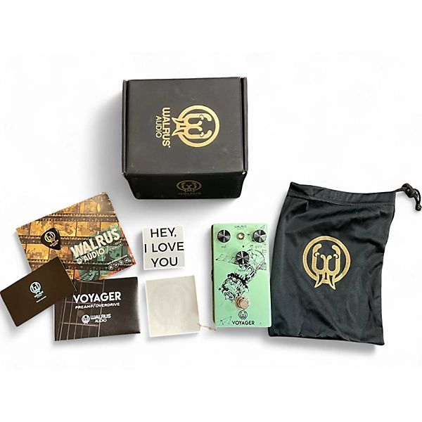 Used Walrus Audio Voyager Preamp Overdrive Effect Pedal