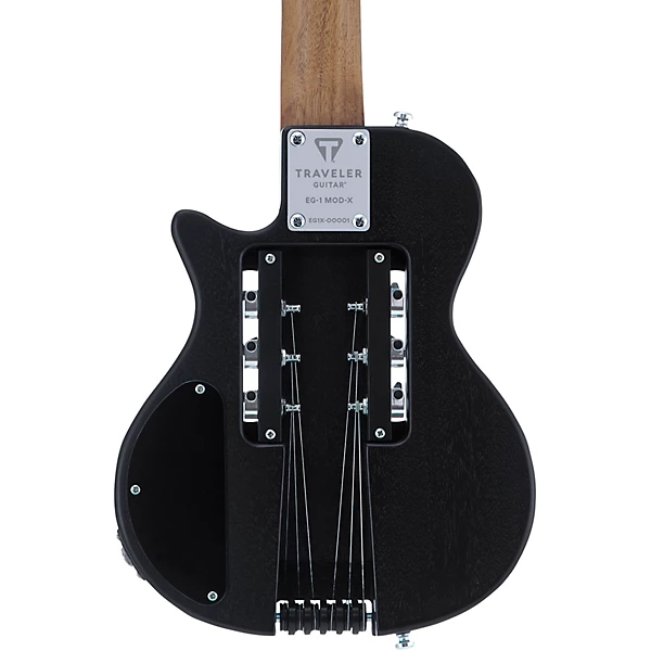 EG 1 Mod X Electric Hybrid Travel Electric Guitar Black Satin