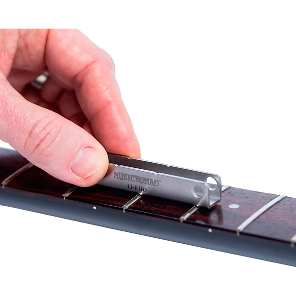 Music Nomad MN813 Diamond U File for Leveling Single Guitar Frets 3 Pack