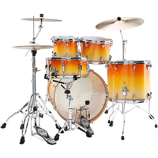 Superstar Classic 5 Piece Shell Pack With 22 Bass Drum California Sunset Fade