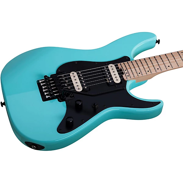 Sun Valley Super Shredder FR SFG Electric Guitar Sea Foam Green Black Pickguard