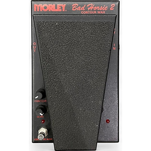 Used Morley Steve Vai Bad Horsie 2 Contour Wah Effect Pedal