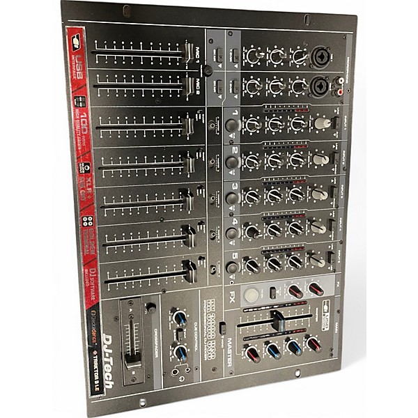 DJ TECH Used DJ TECH dx 3000 DJ Mixer.gc