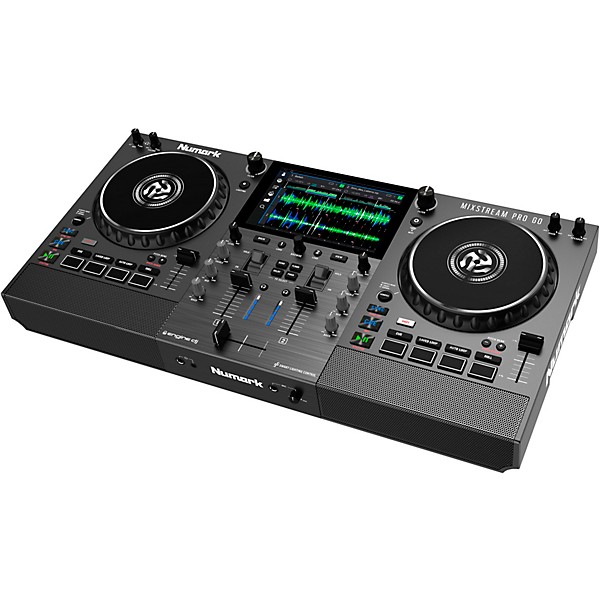 Mixstream Pro Go Battery Powered Standalone Streaming 2 Channel DJ Controller
