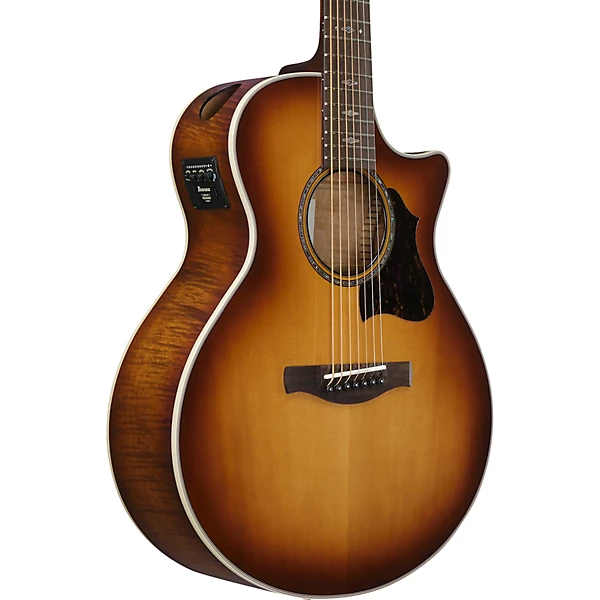Ibanez AE3007FMH 7 String Grand Auditorium Acoustic Electric Guitar Tobacco Edge Burst
