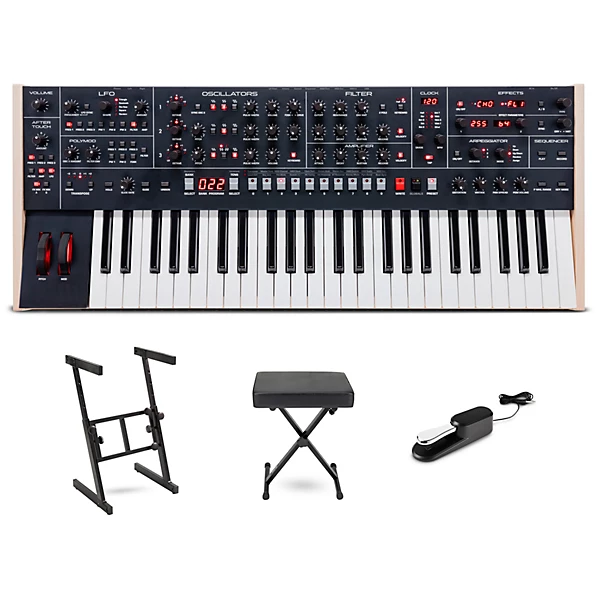 Trigon 6 6 Voice Polyphonic Analog Synthesizer Essentials Bundle