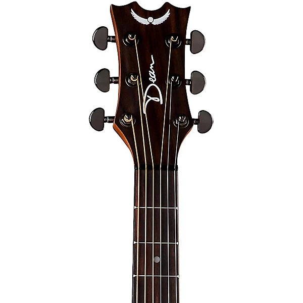 AXS Dreadnought Acoustic Electric Guitar Mahogany