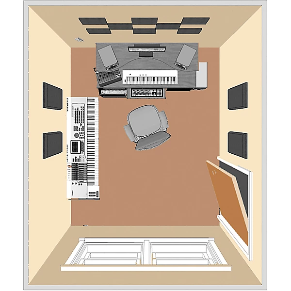 Primacoustic London 8 Room Kit Level 1 Black H83129004001000.gc