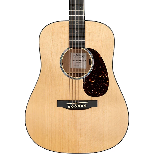 DJRE Junior Dreadnought Acoustic Electric Guitar Natural