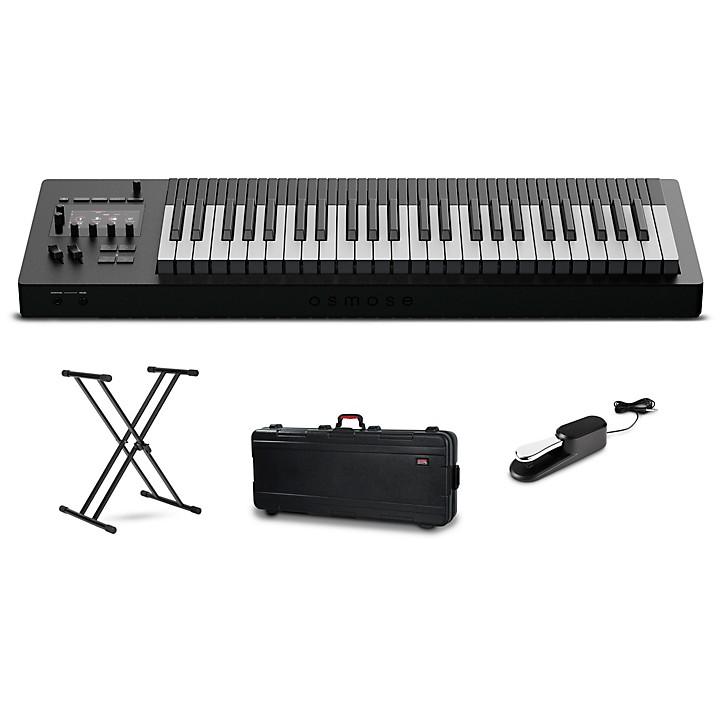 Osmose 49 49 Key Polyphonic Synthesizer Keyboard Stage Bundle