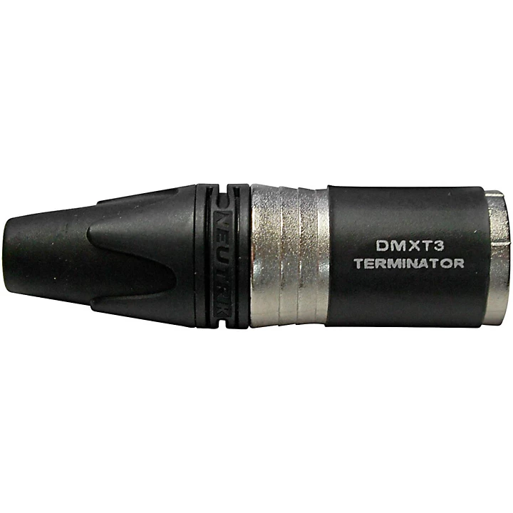 Essential DMX Terminator Plug Black