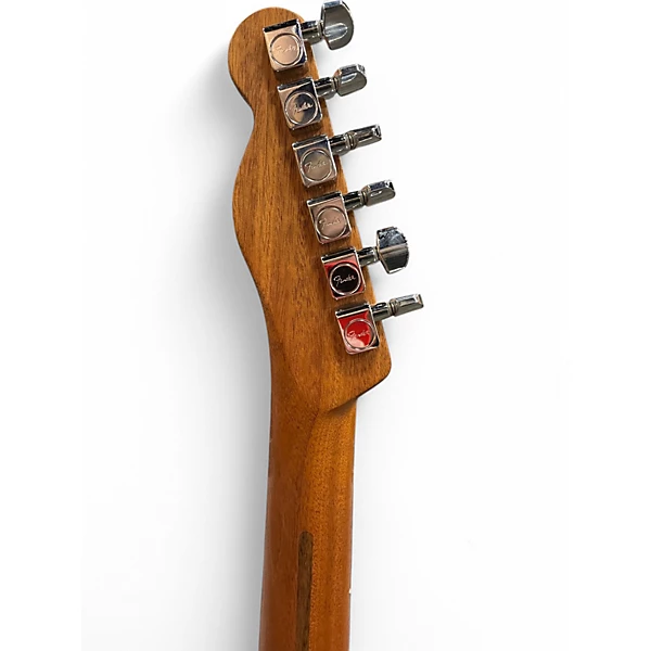 Fender Used Fender Acoustasonic Player Telecaster Black Acoustic Electric Guitar