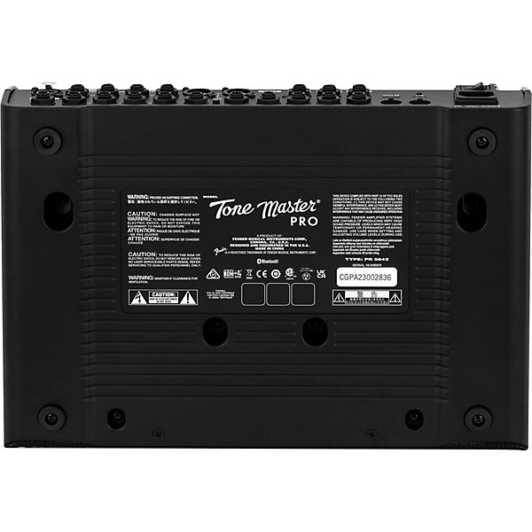 Fender Tone Master Pro Multi Effects Guitar Pedal Black