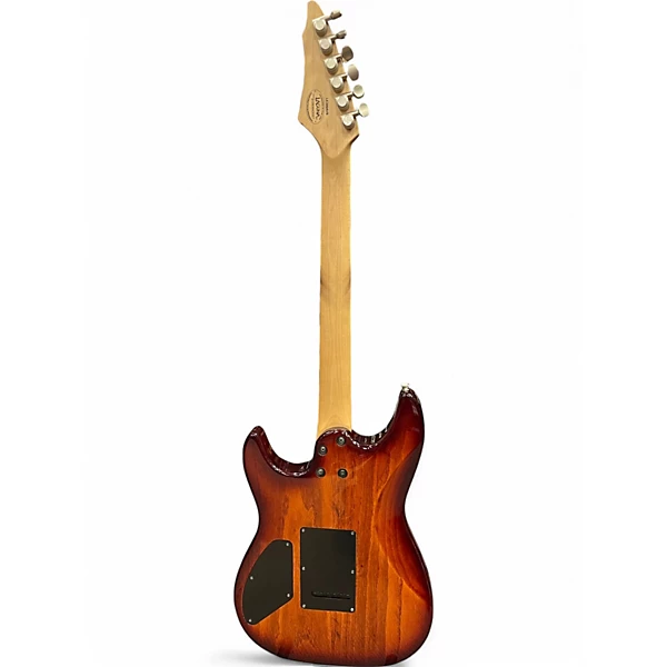 Used Laguna LE300A Swamp Ash VINTAGE BURST Solid Body Electric Guitar